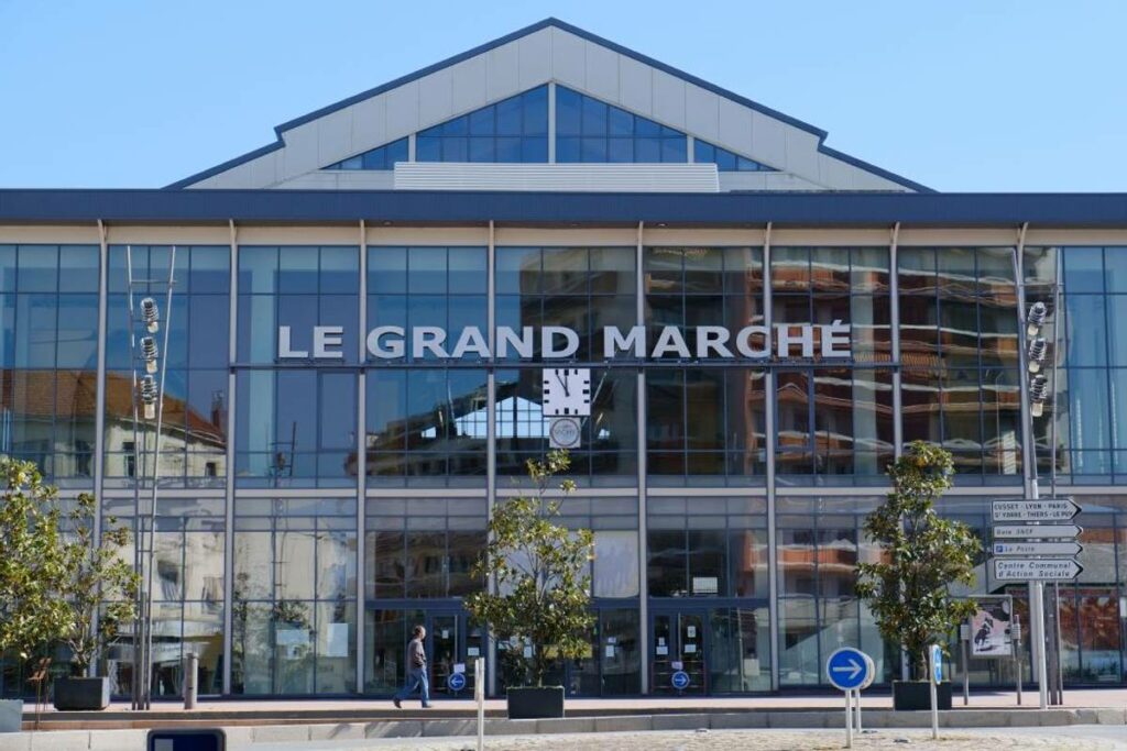 Infographie Activités à Vichy Le Grand Marché