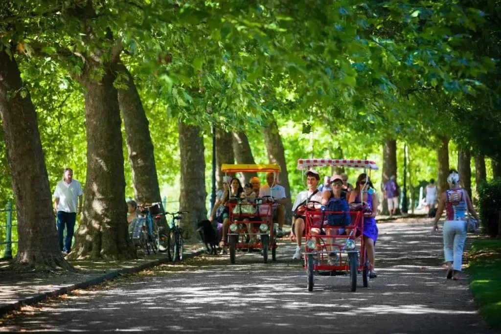 Infographie Activités à Vichy Parc Napoléon